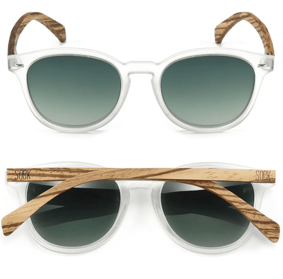 Soek Taine Frost Clear Frosted Sunglasses