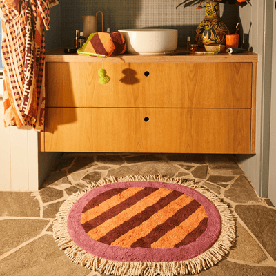 Sage and Clare Jarita Bath Mat Desert