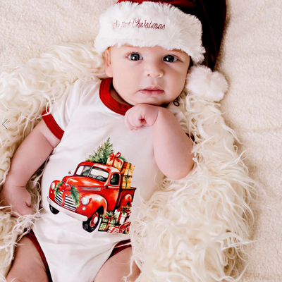 Confetti Kids Christmas Truck Bodysuit