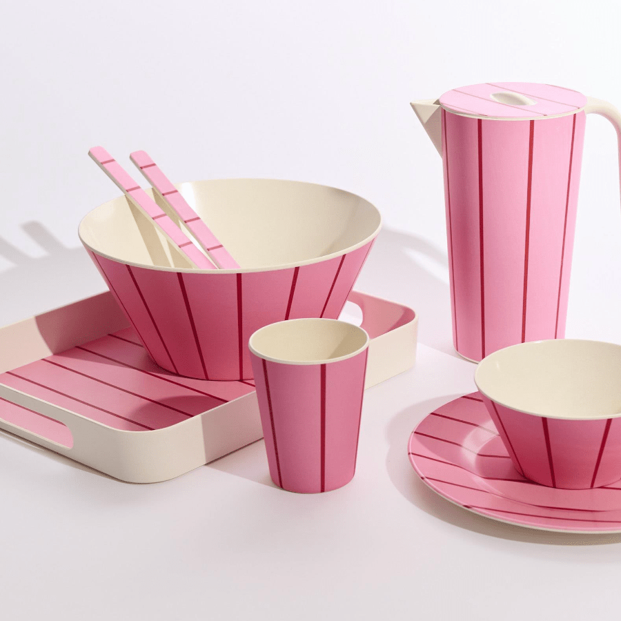 Kip and Co Iced Vovo Stripe Cup 2P Set