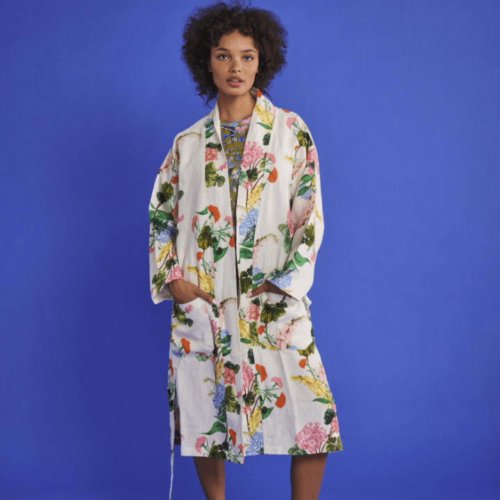 Kip and Co Bouquet Beauty Linen Robe