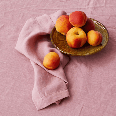 Kip and Co Peony Linen 4P Napkin Set