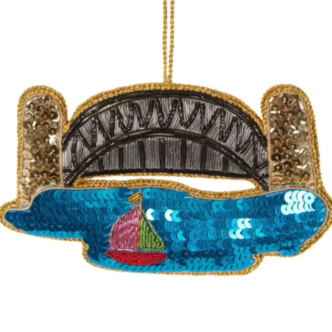 Sequin Hanging Decoration Harbour bridge