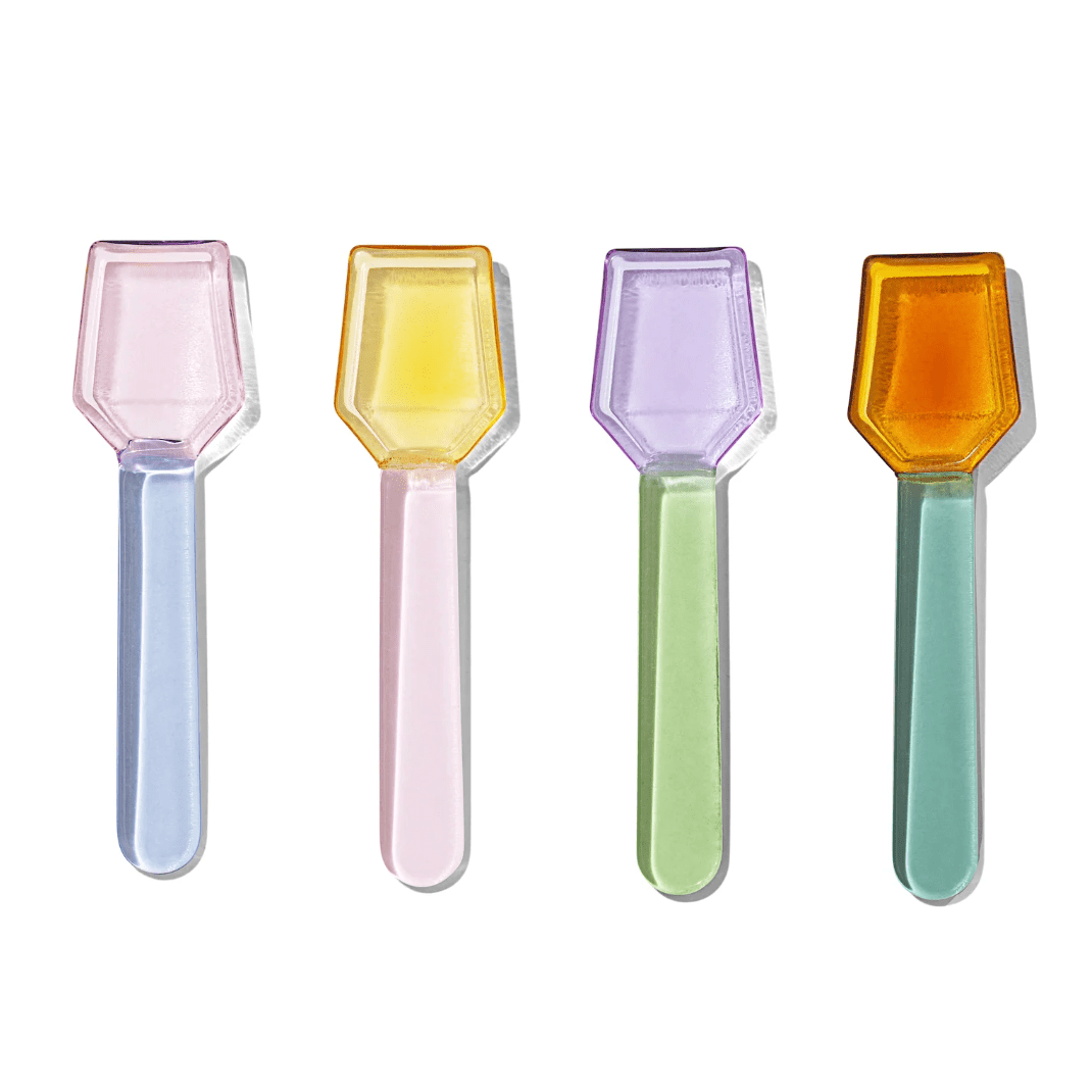 Sucker Glass Spoons Set