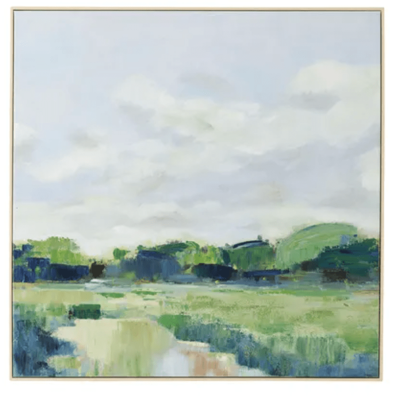 Fields Nat Frame Oil Painting