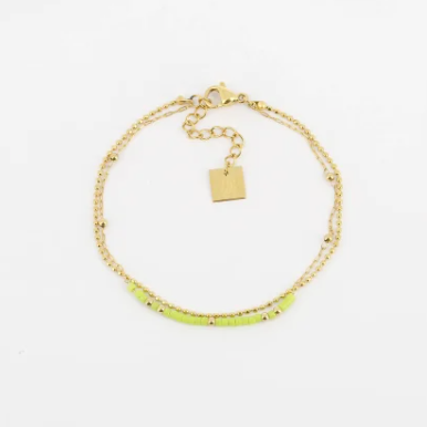 Zag Bijoux Cleo Bracelet Light Green