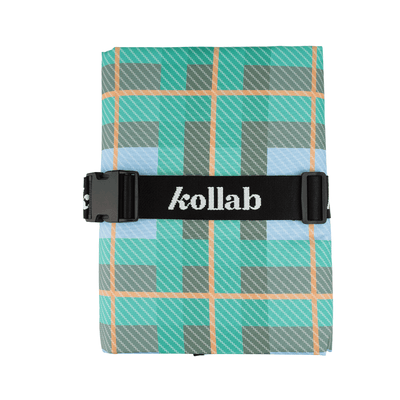 Kollab Picnic Mat Ocean Check