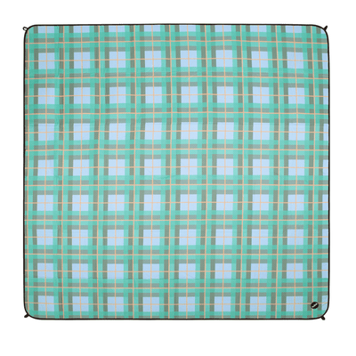 Kollab Picnic Mat Ocean Check