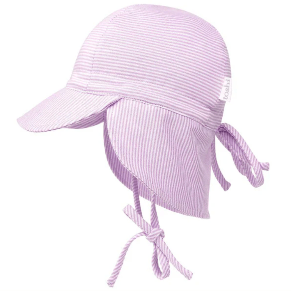 Toshi Flap Cap Lavender