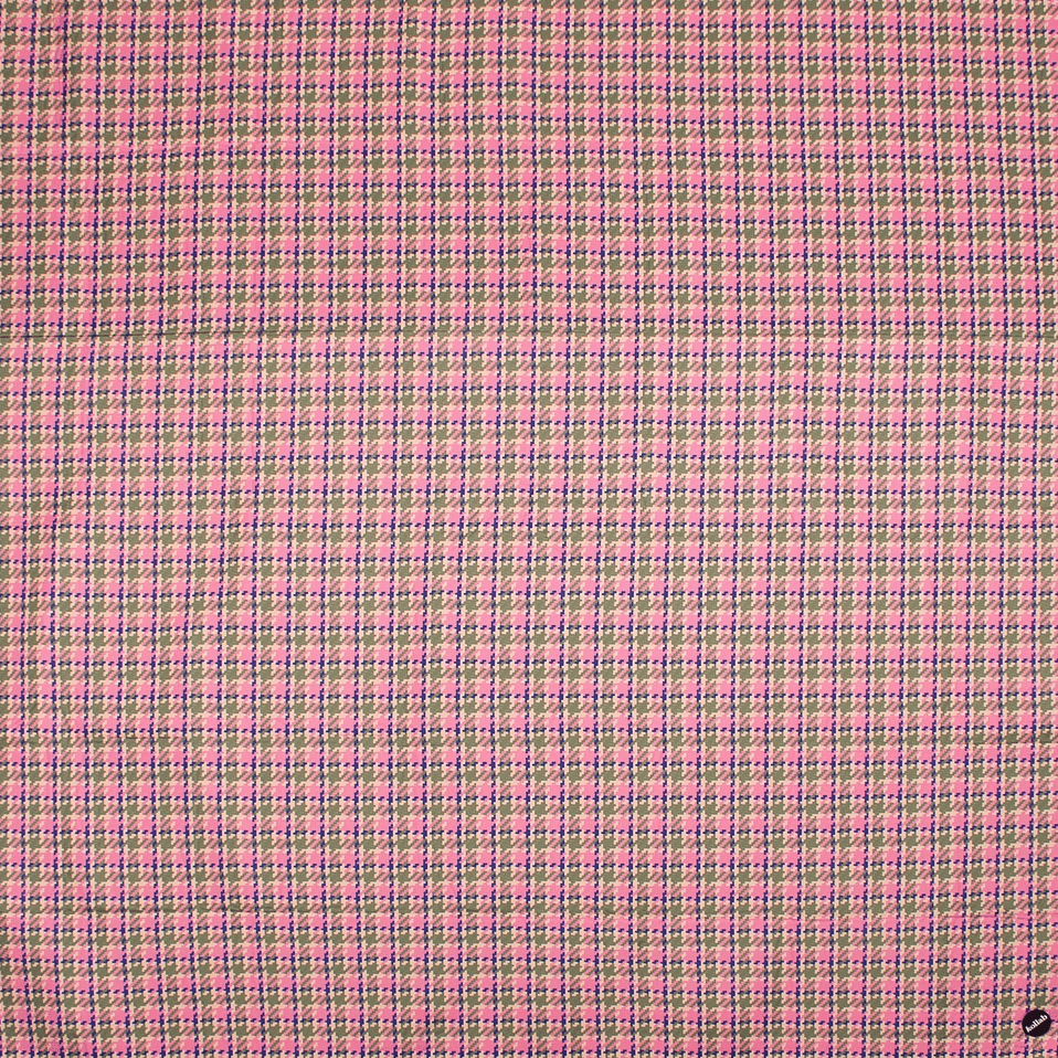 Kollab Picnic Mat Pink Houndstooth