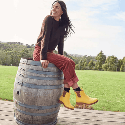 Merry People Bobbi Boot Sunflower Yellow