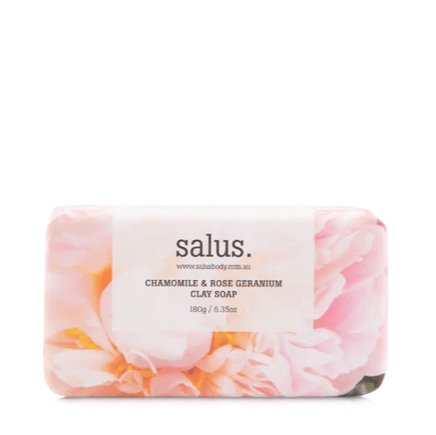 Salus Chamomile & Rose Geranium Clay Soap