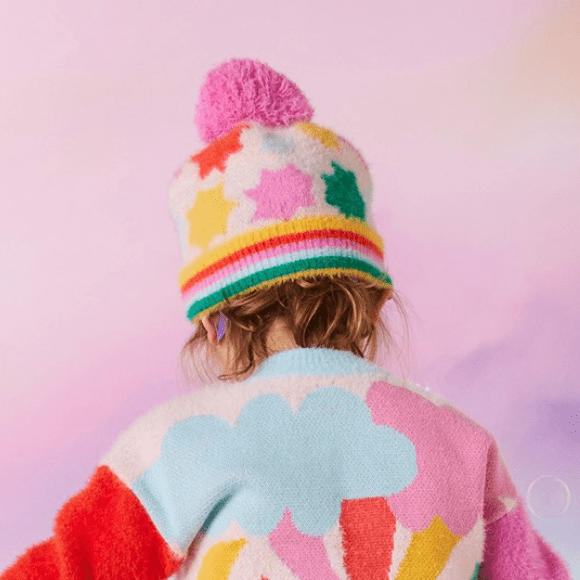 Halcyon Nights Rainbow Valley Knit Beanie