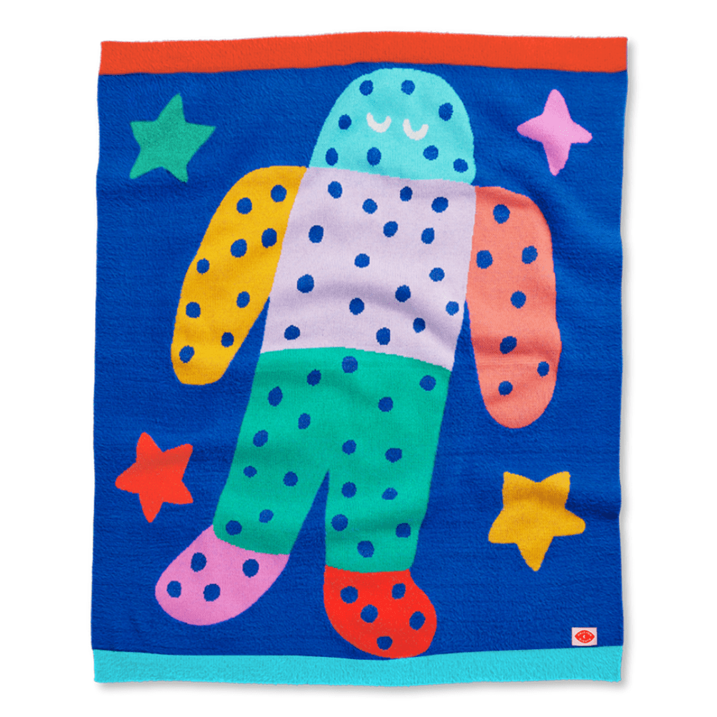 Halcyon Nights Rocket Ride Baby Blanket