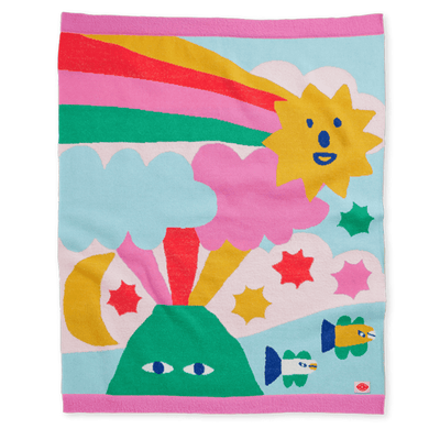 Halcyon Nights Rainbow Valley Baby Blanket