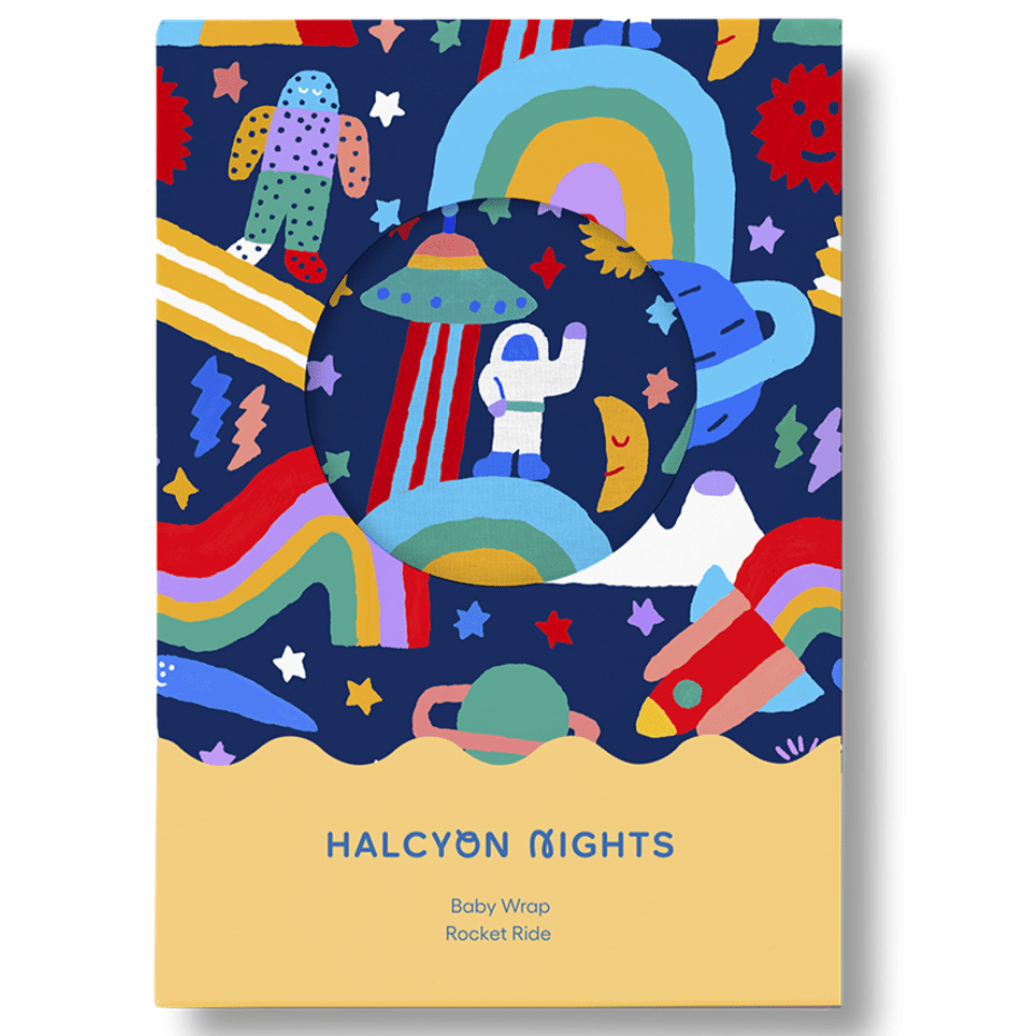 Halcyon Nights Rocket Ride Baby Wrap