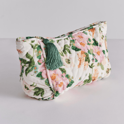 Kip and Co Sunday Stroll Velvet Toiletry Bag