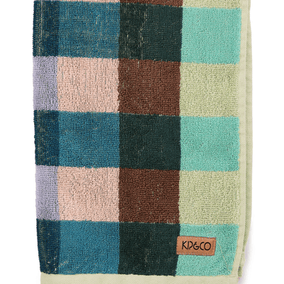 Kip and Co Woodlands Tartan Terry Hand Towel