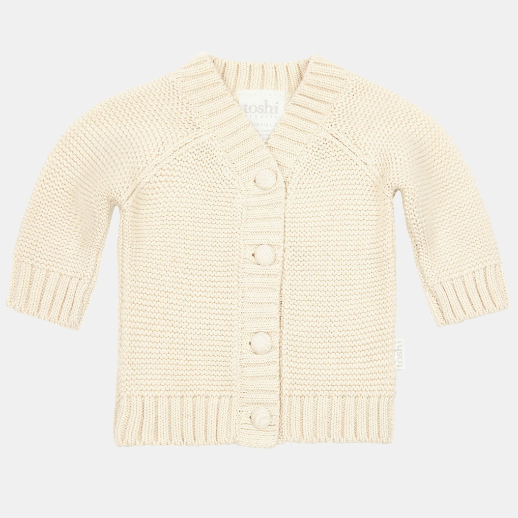 Toshi Organic Cardigan Andy Feather