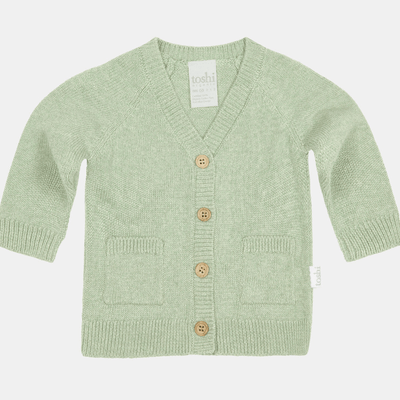 Toshi Organic Cardigan Remy/Matcha