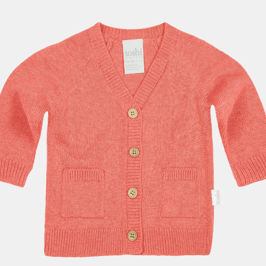 Toshi Organic Cardigan Remy/Paprika