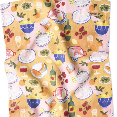 Kip and Co Supper Linen Tea Towel