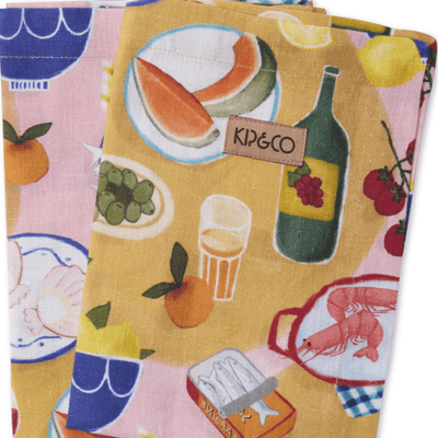 Kip and Co Supper Linen Napkin Set of 4