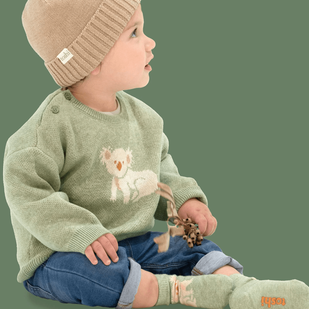 Toshi Organic Pullover Storytime Koala