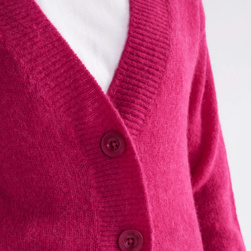 Elk The Label Daaru Cardigan Bright Pink