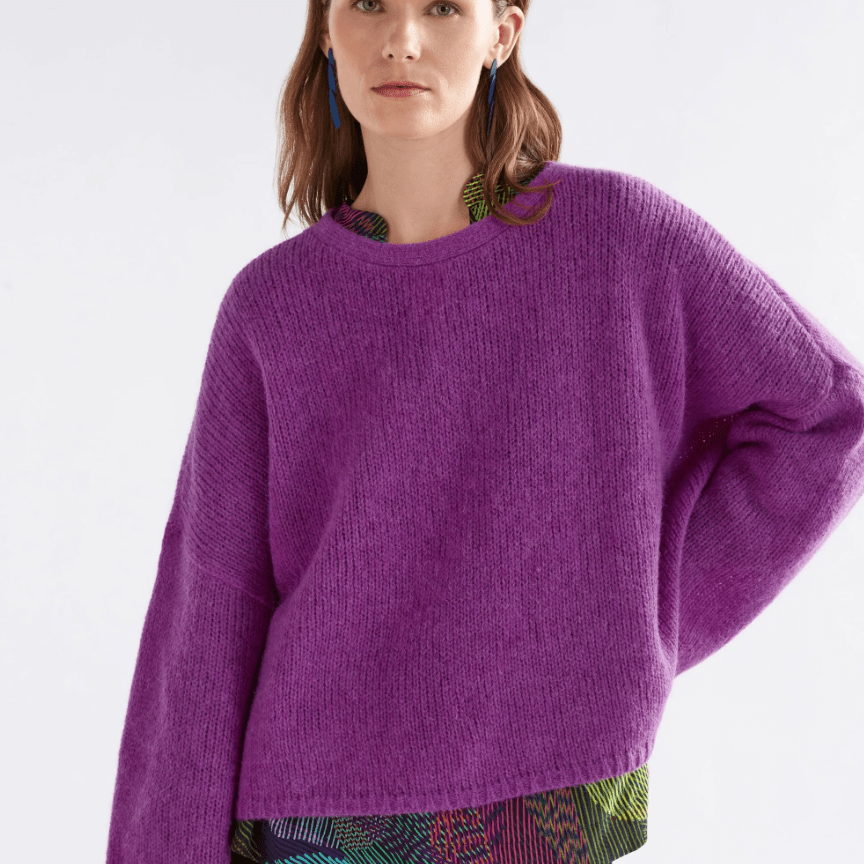 Elk the Label Agna Sweater Pink Berry