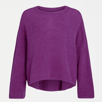 Elk the Label Agna Sweater Pink Berry