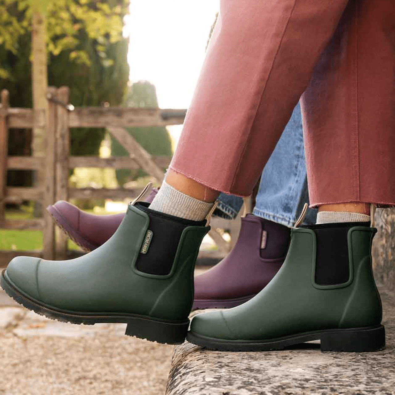 Merry People Bobbi Boot Forest Green