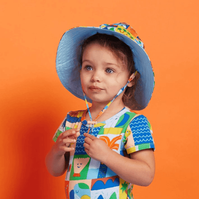 Halcyon Nights Hello Sunshine Kids Sun Hat 2-5yr