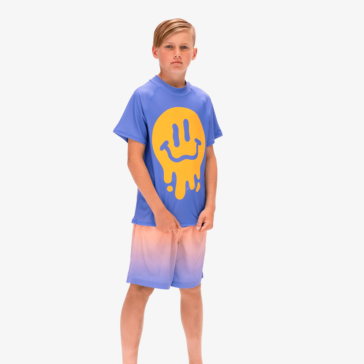 Band of Boys Smiley Short Sleeve Rash Shirt