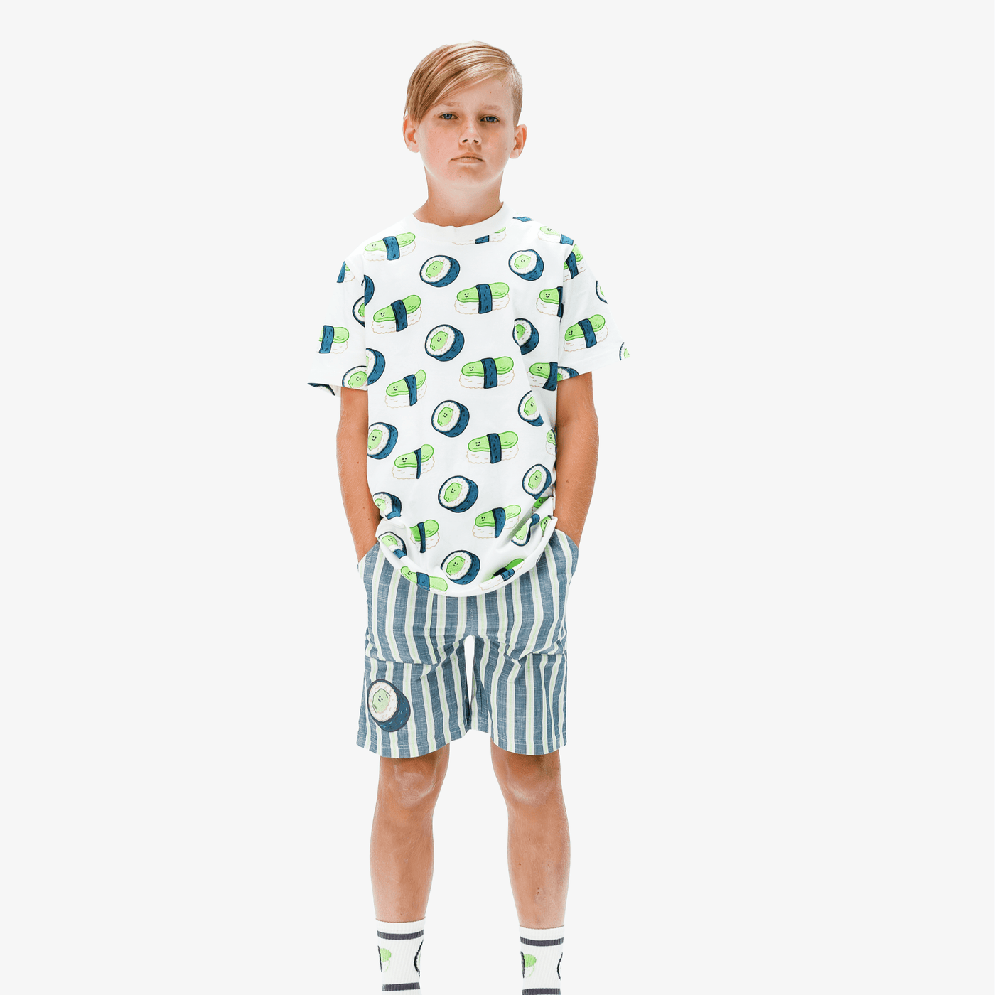 Band of Boys Sushi Stripe Shorts