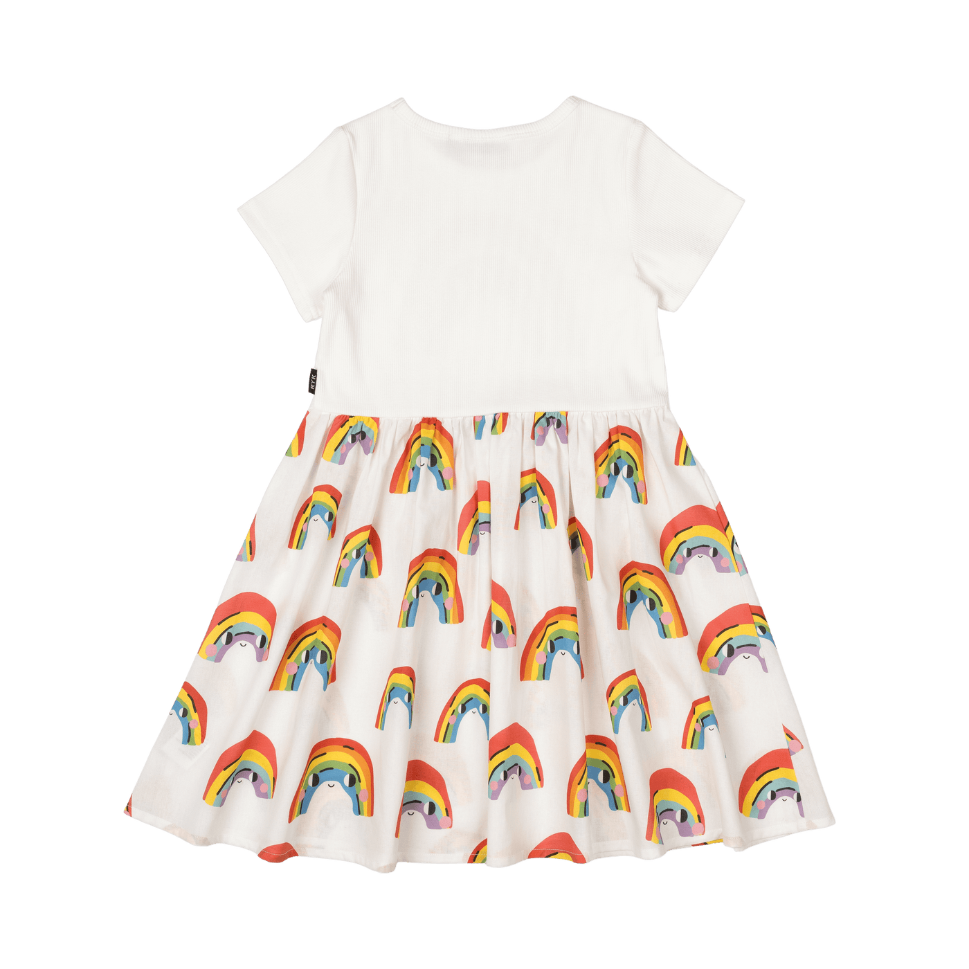 Rock Your Kid Over the Rainbow T Shirt Dress