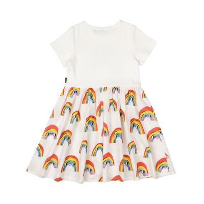 Rock Your Kid Over the Rainbow T Shirt Dress