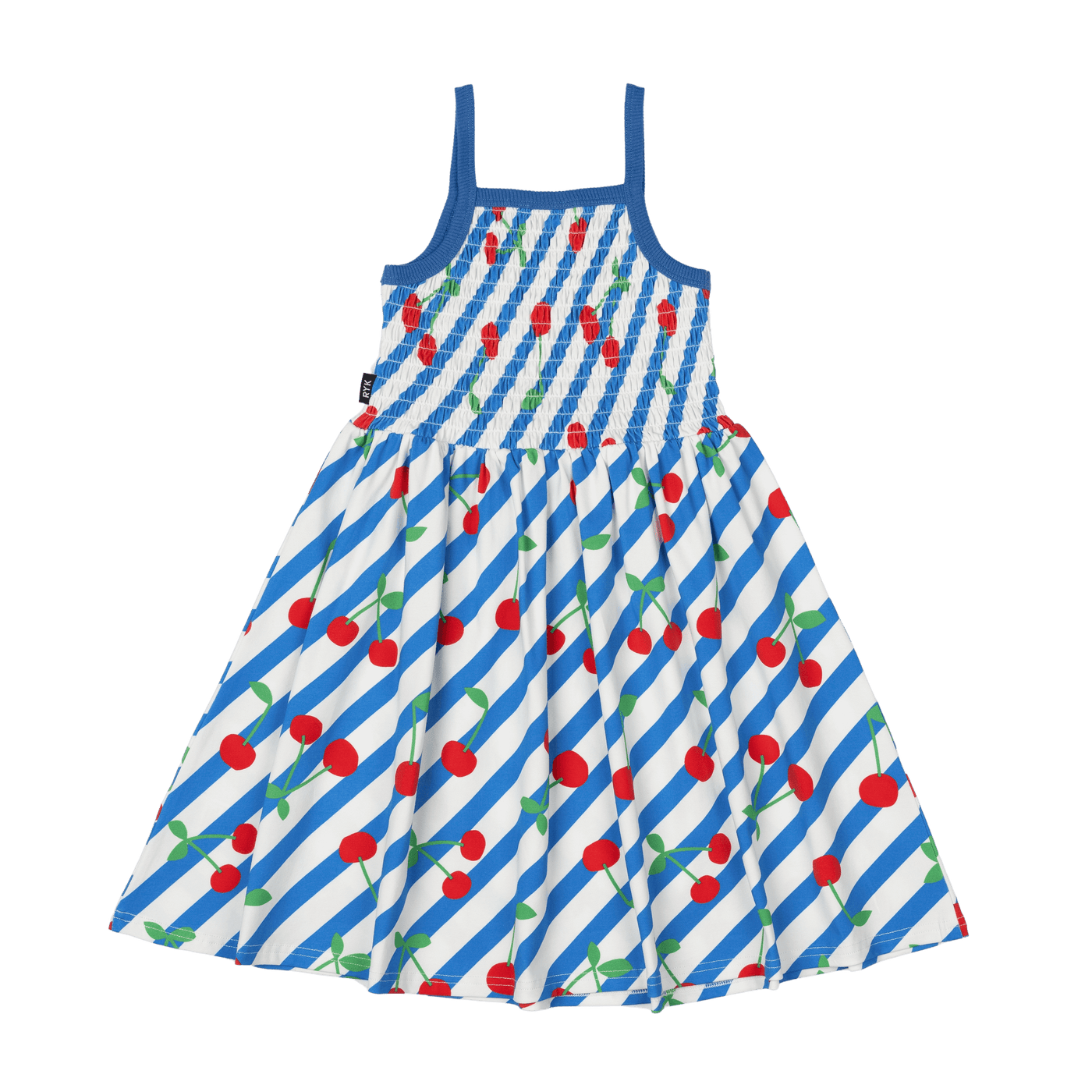 Rock Your Kid Cherry Stripes Sun Dress