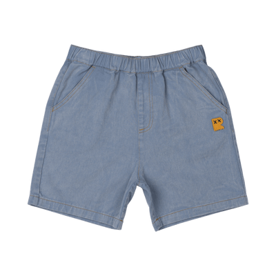 Rock Your Baby Blue Wash Denim Shorts