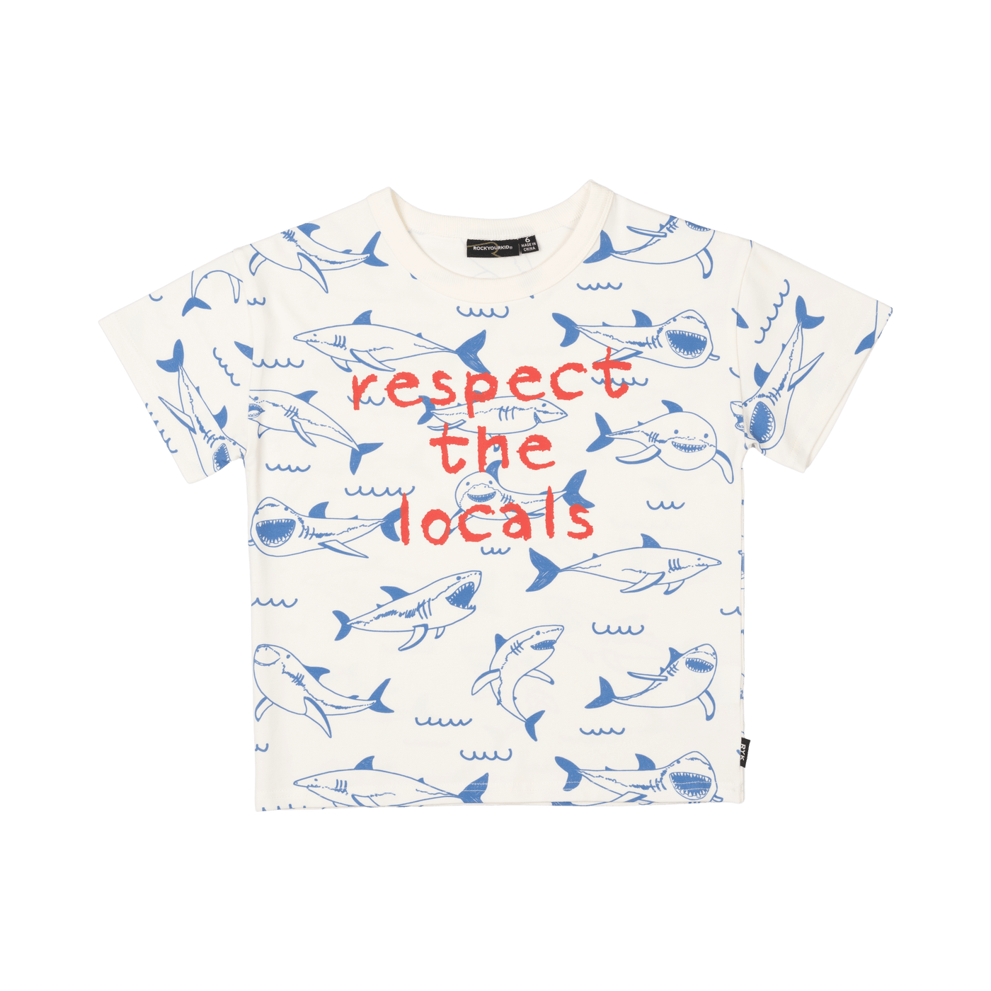 Rock Your Kid Respect the Locals T Shirt