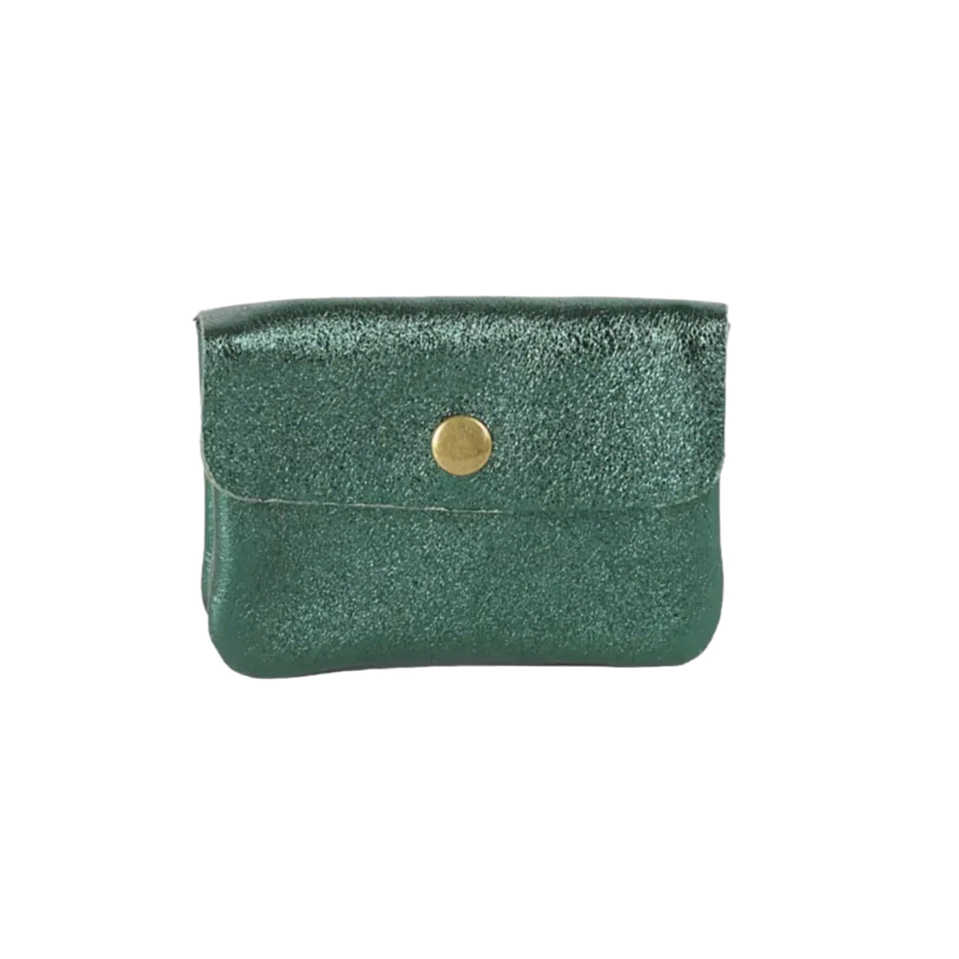 Maison Fanli Coin Purse Metallic Green