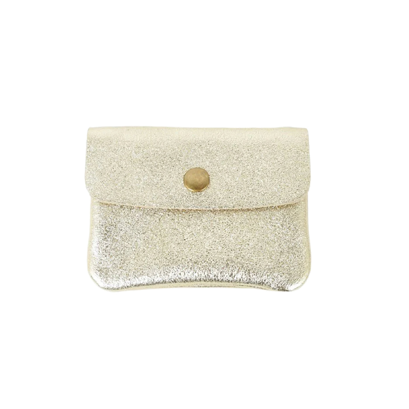 Maison Fanli Coin Purse Metallic Gold