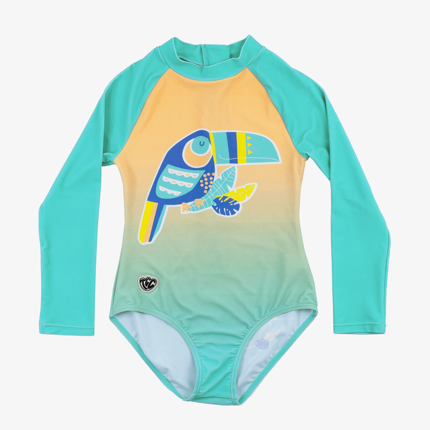 The Girl Club Toucan Long Sleeve Swimsuit