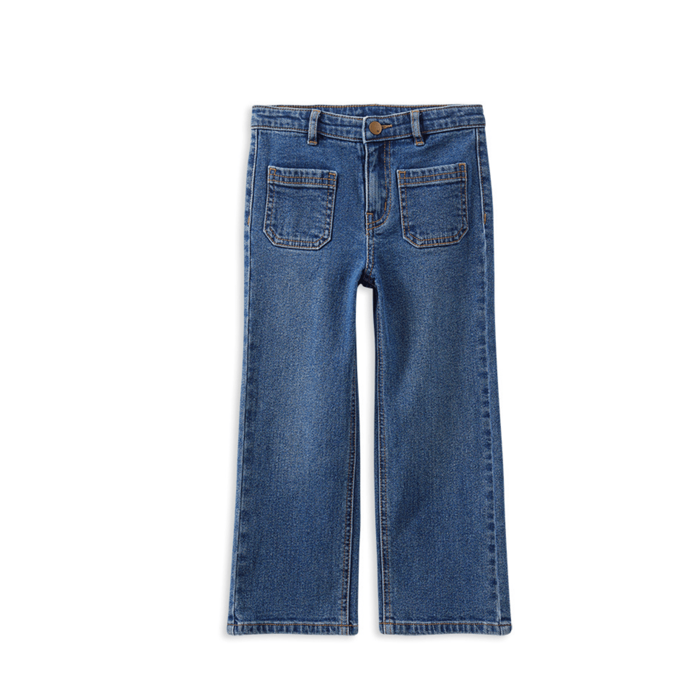 Milky Mid Wash Denim