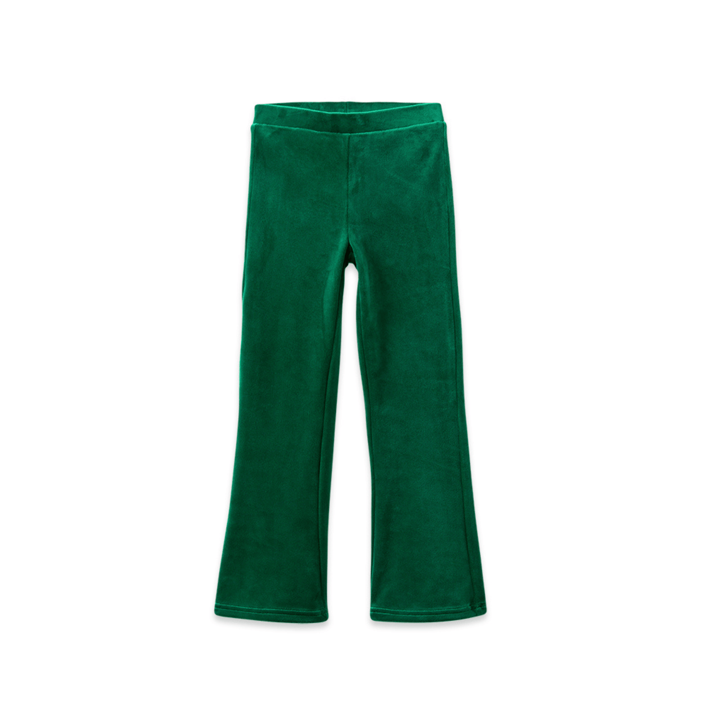 Milky Clothing Green Velour Flares