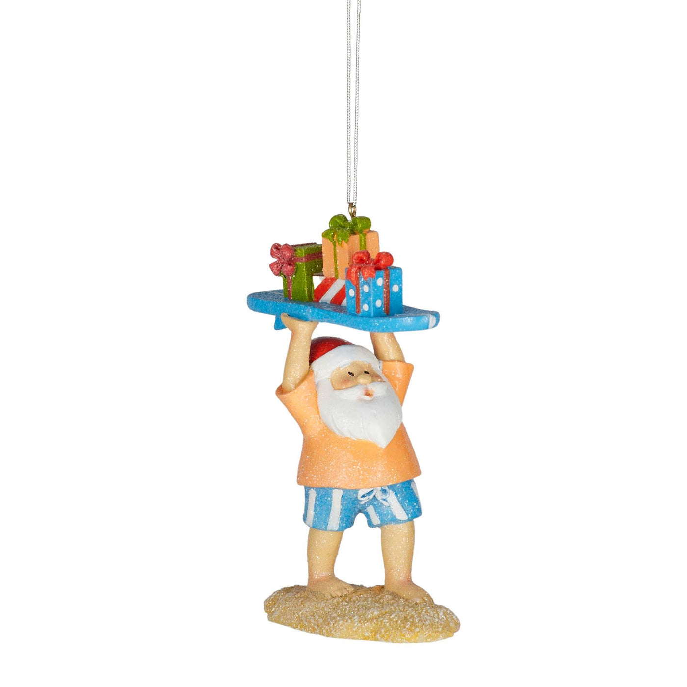 Santa/Surfboard Hanger Decoration