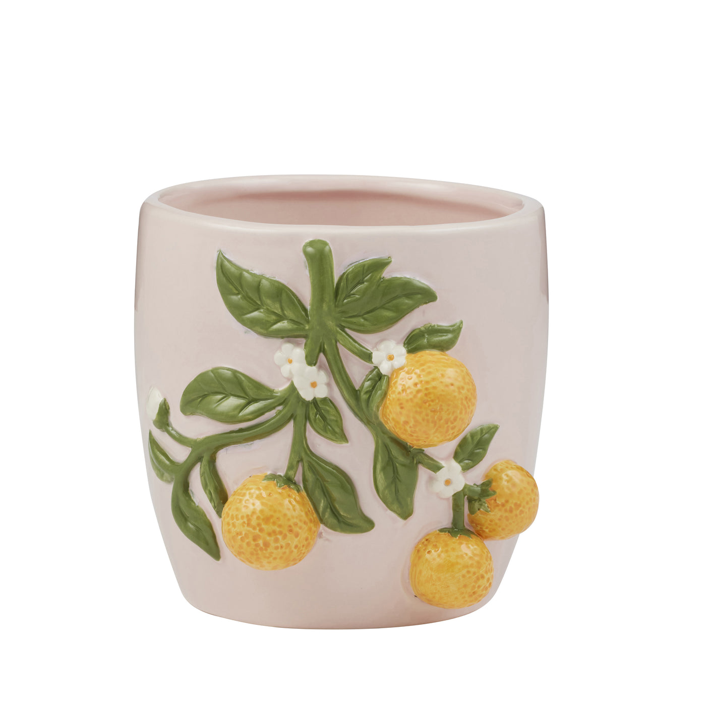 Arancia Ceramic Pot Pink/Orange