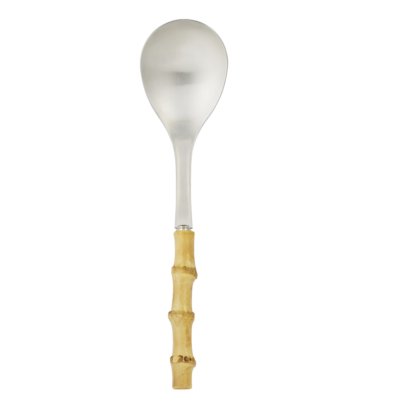 Bebe Stainless Steel Bamboo Serving Spoon