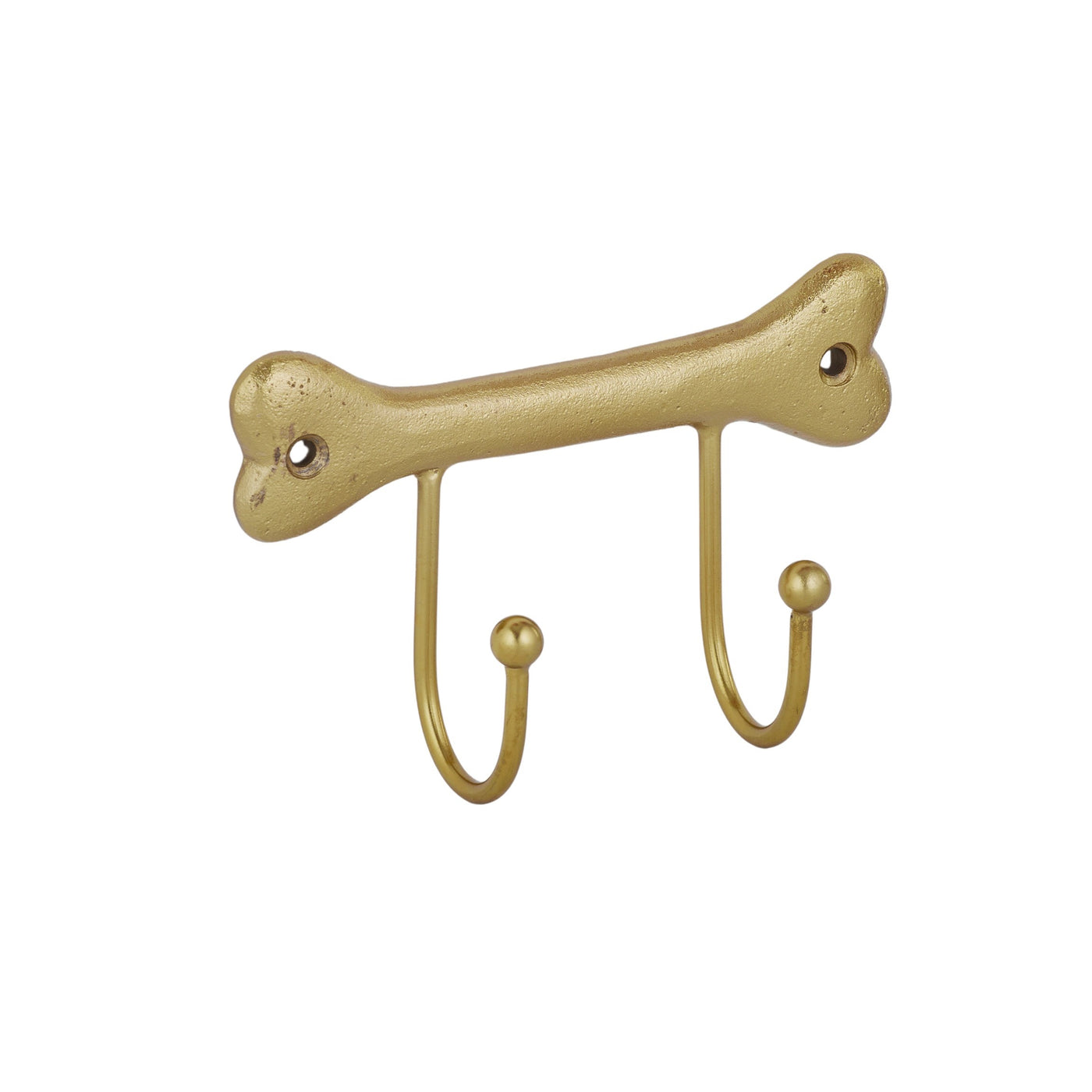 Bone Metal Wall Hook Gold