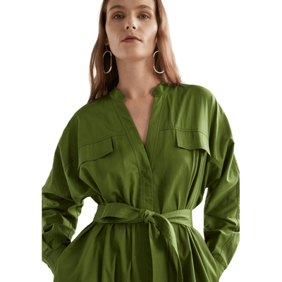 Elk The Label Eller Dress Green Moss